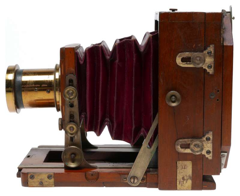 Lancaster Son Instantograph Ca. 1935 wooden camera OPTIMUS