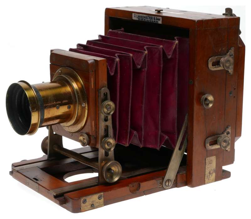 Lancaster Son Instantograph Ca. 1935 wooden camera OPTIMUS
