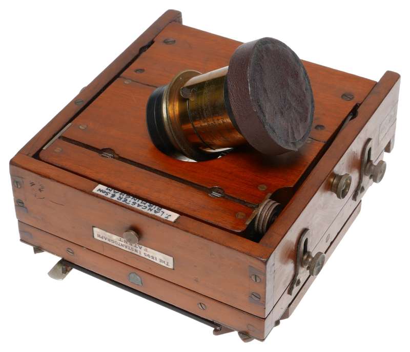 Lancaster Son Instantograph Ca. 1935 wooden camera OPTIMUS