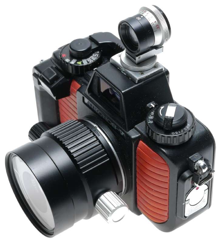 Nikonos-V underwater 35mm film camera outfit 80mm 2 lens set