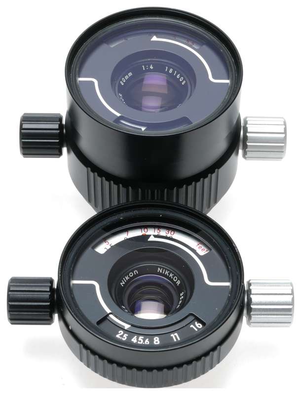 Nikonos-V underwater 35mm film camera outfit 80mm 2 lens set