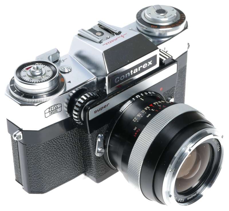 Zeiss Contarex Super SLR film camera 3 lenses and lots more