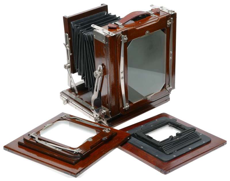 Deardorff 5x7 Exquisite bellows camera kit 4x Ross lenses backs lots more