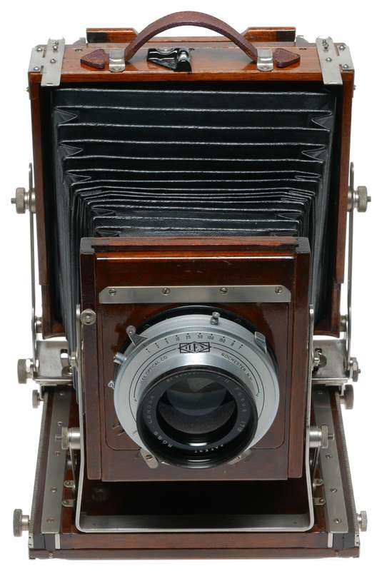 Deardorff 5x7 Exquisite bellows camera kit 4x Ross lenses backs lots more
