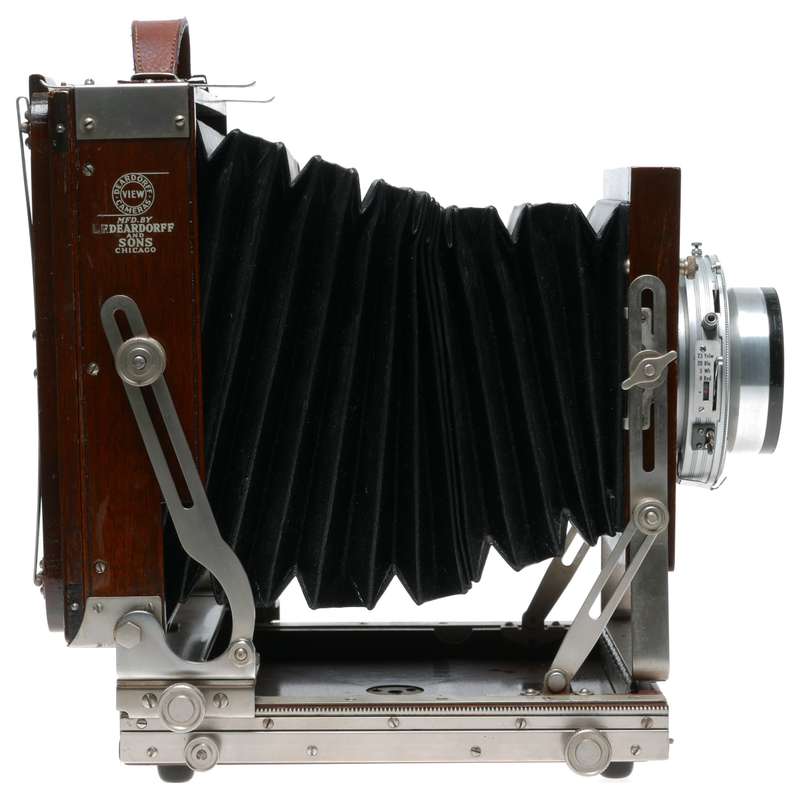 Deardorff 5x7 Exquisite bellows camera kit 4x Ross lenses backs lots more