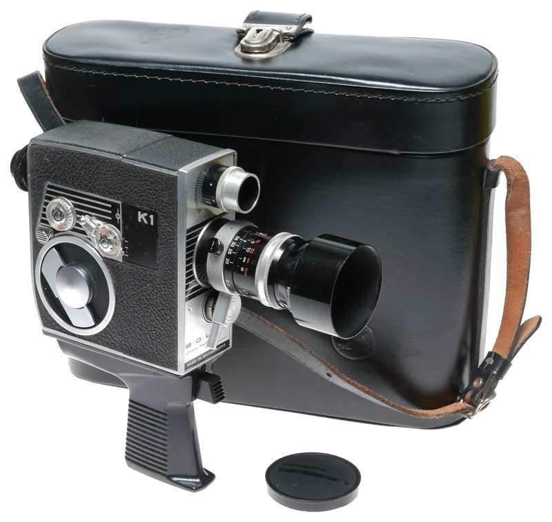 Bolex K1 Paillard Zoom reflex cine camera Vario-Switar lens