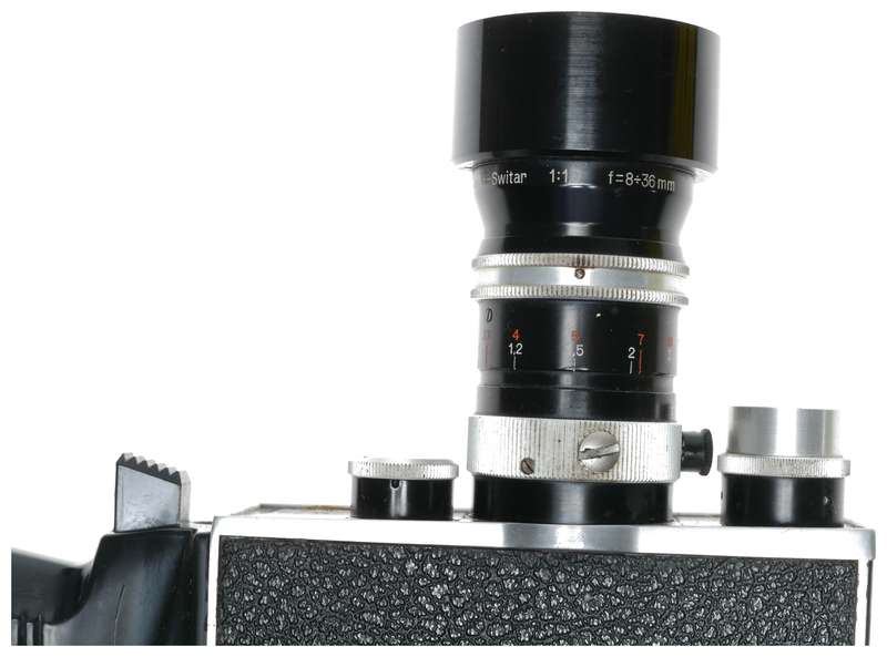 Bolex K1 Paillard Zoom reflex cine camera Vario-Switar lens