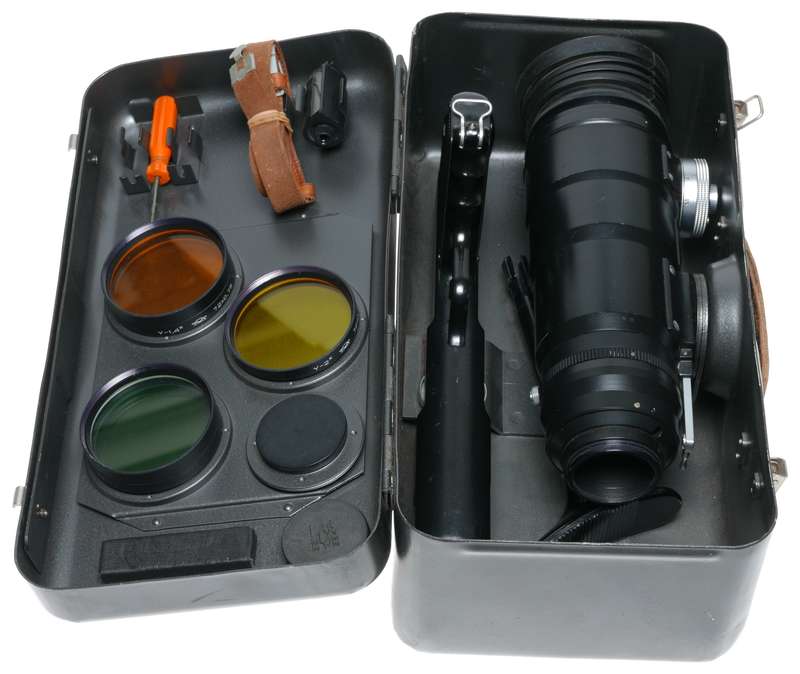 PhotoSnaiper 12 Camera Zoom 4.5/300mm lens and Grip brace set USSR