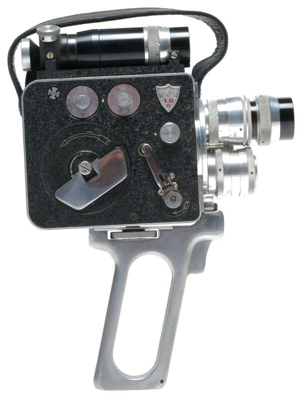 Leveque L.D. 8mm Cine camera full set of 4x Som Berthiot lenses