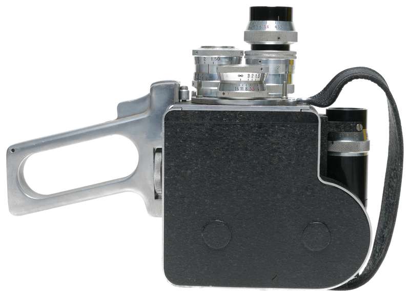 Leveque L.D. 8mm Cine camera full set of 4x Som Berthiot lenses