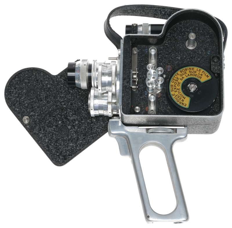 Leveque L.D. 8mm Cine camera full set of 4x Som Berthiot lenses