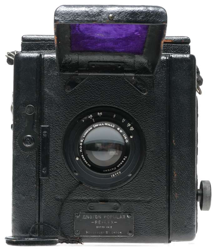 Ensign Popular Reflex Houghton Ross Tessar MillHill 1:4.5 f6" rare