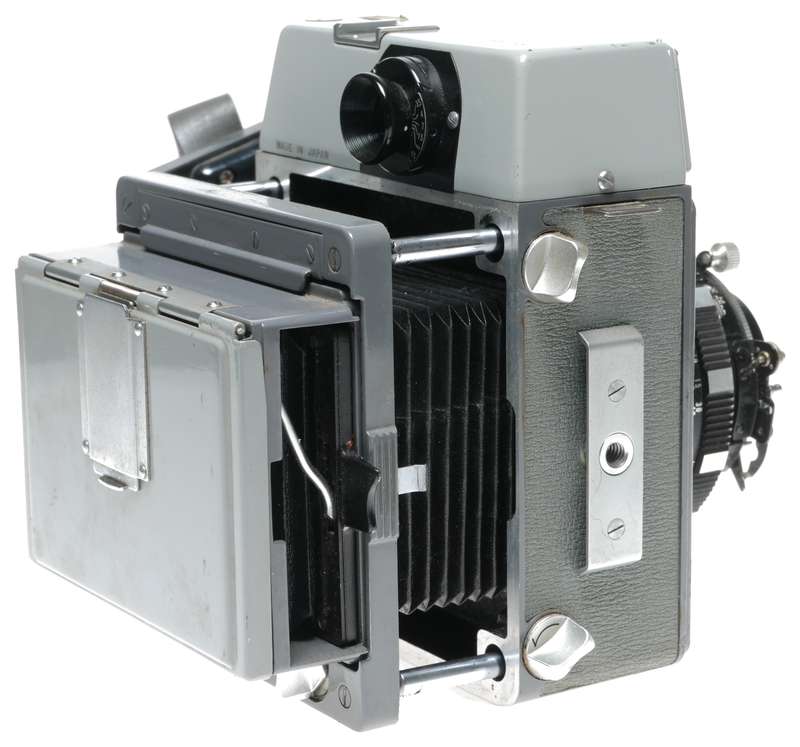Mamiya Press 6x7 camera 6x9 Sekor 3.5 f=90mm plates film back