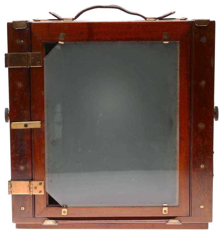 Field camera wood 8x10 Hugo Meyer Goerlitz f6 f270mm Aristostigmat lens
