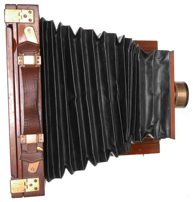 Field camera wood 8x10 Hugo Meyer Goerlitz f6 f270mm Aristostigmat lens