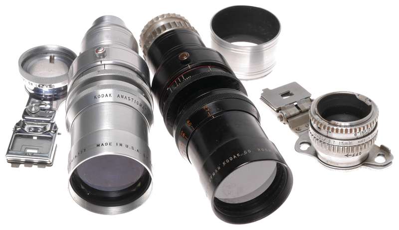 Cine Kodak Special 16mm movie camera 3 lenses outfit