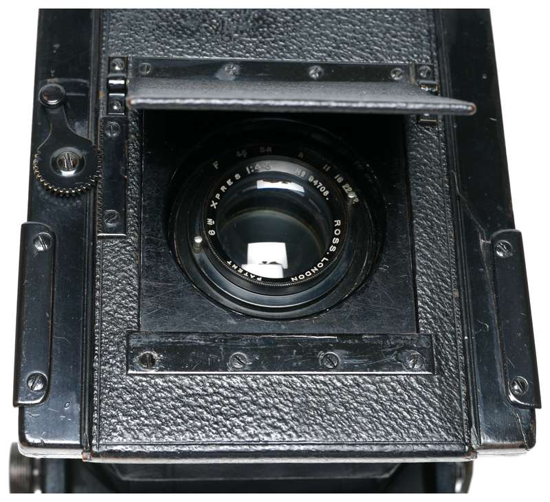 Marion Soho Reflex camera Ross 6 inch Xpress 4.5 lens vintage outfit