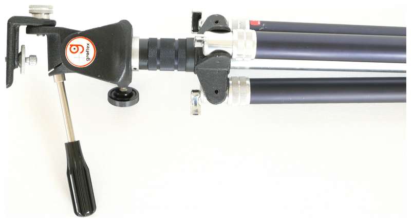 Graflex camera tripod original full length pan tilt head