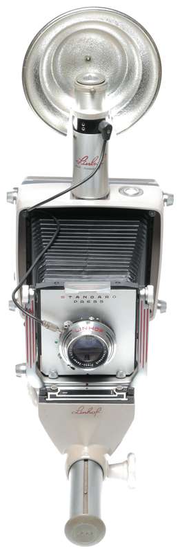 Linhof monorail 4x5 view camera Kardan 4.7/127mm Xenar Press