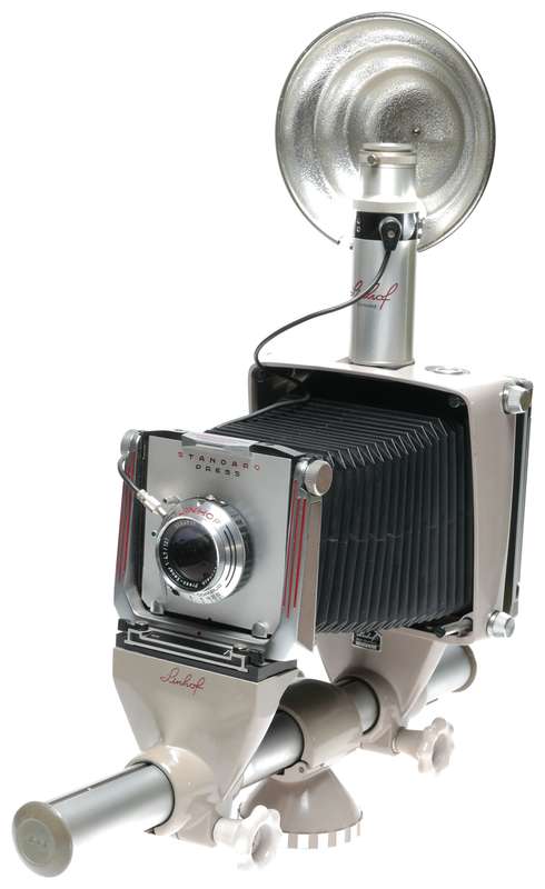 Linhof monorail 4x5 view camera Kardan 4.7/127mm Xenar Press
