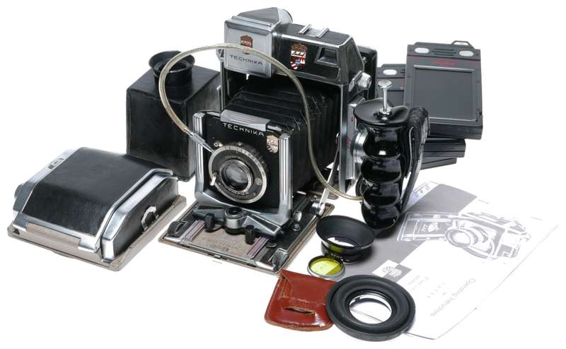 Linhof Super Technika 6x9 camera Trinar Anastigmat 105mm lens