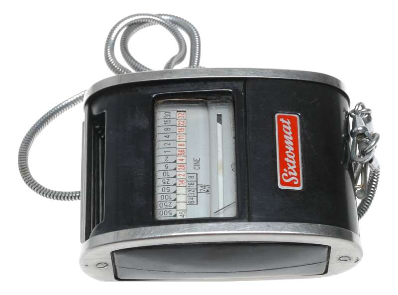 Sixtomat hand held light exposure f/stop meter vintage