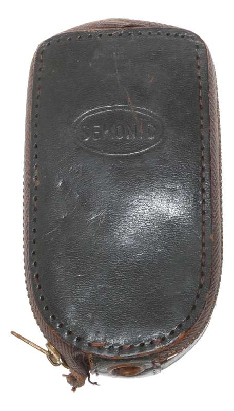 Sekonic analog hand held light exposure f/stop meter antique case