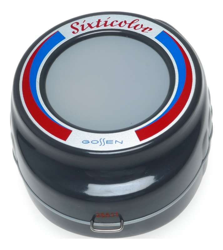 Sixticolor gossen hand held light f/stop color meter vintage case