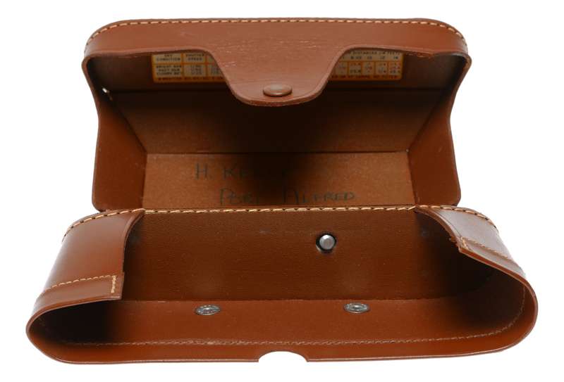 Kodak Stereo vintage film camera antique leather case in used condition