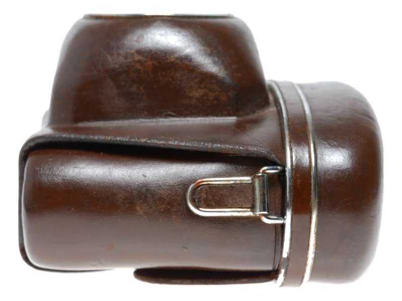 Zeiss Ikon Contaflex vintage film camera antique leather case in used condition
