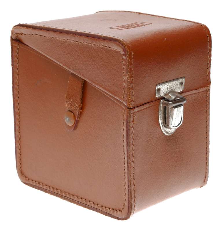1227/2 Ikon vintage film camera antique leather case in used condition