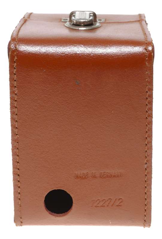 1227/2 Ikon vintage film camera antique leather case in used condition