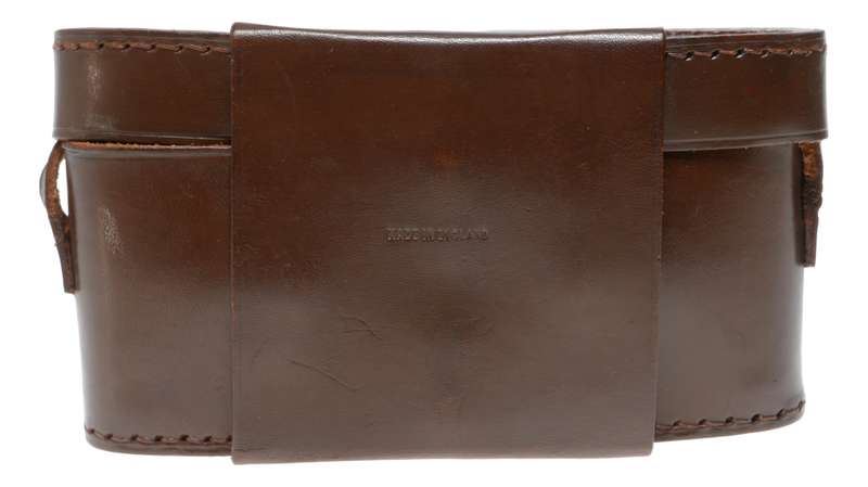 Purma rare vintage film camera antique leather case in used condition
