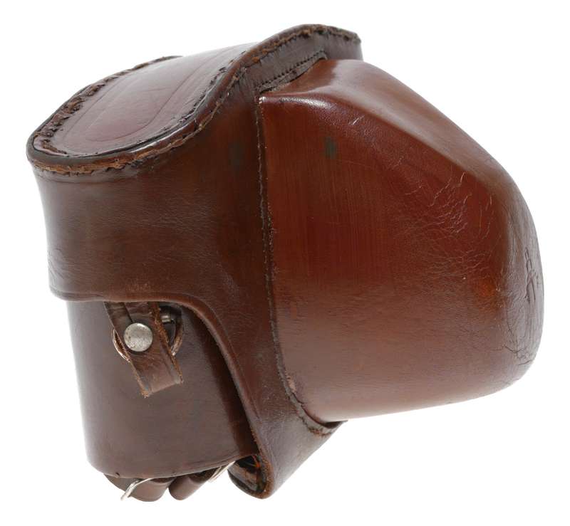 Pentacon vintage film camera antique leather case in used condition