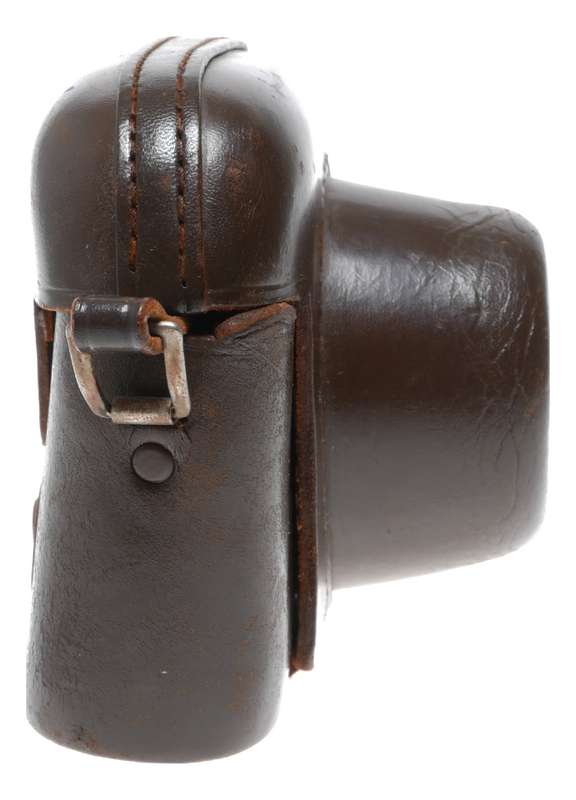 Minolta original vintage film camera antique leather case in used condition