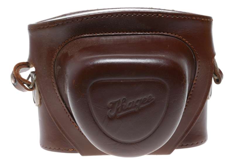 Original Ihagee vintage film camera antique leather case in used condition