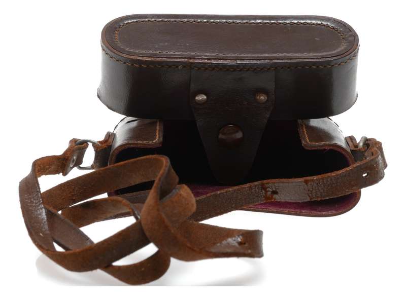 Iloca vintage film camera antique leather case in used condition