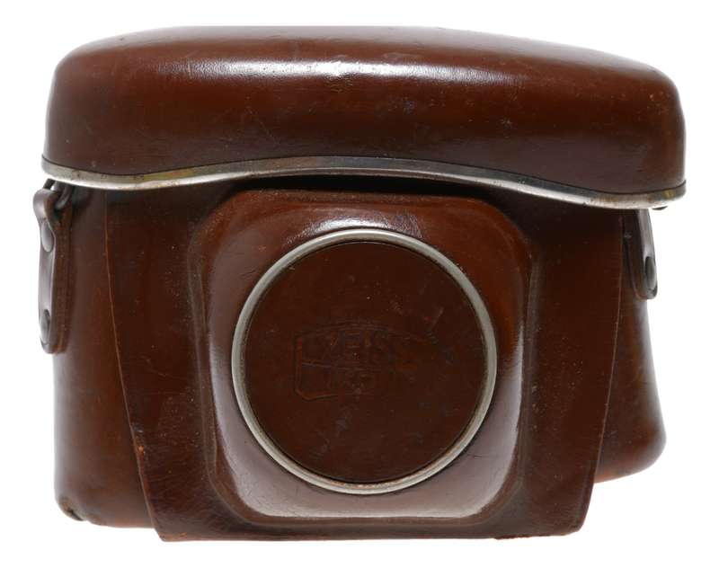 Zeiss Ikon Hard leather vintage film camera antique eveready case