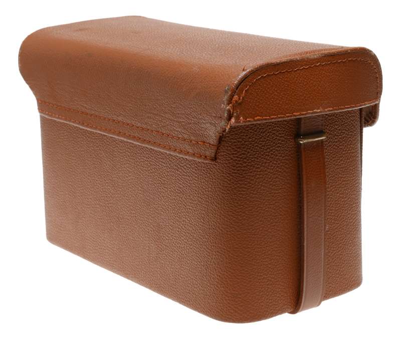 OMNICA K Shoulder case vintage film camera antique in used condition with strap