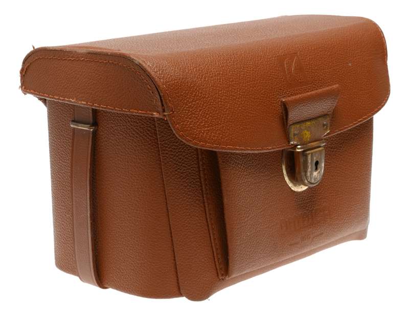 OMNICA K Shoulder case vintage film camera antique in used condition with strap