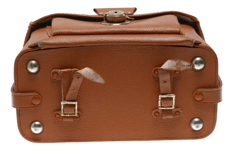 OMNICA K Shoulder case vintage film camera antique in used condition with strap