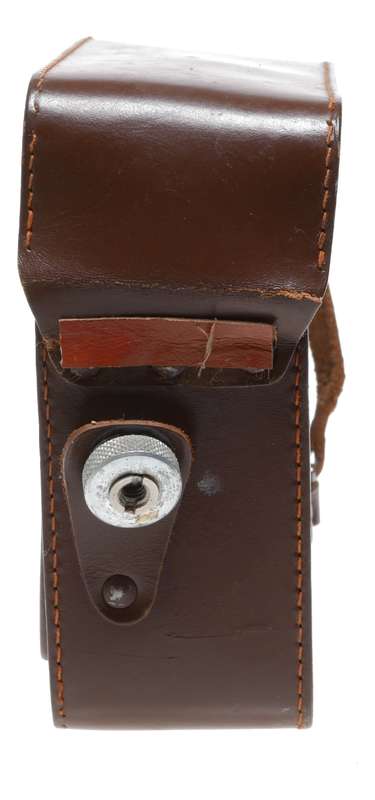 Eumig vintage film camera antique leather case in used condition