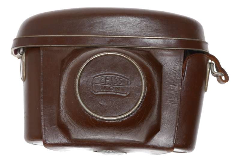 Ikon original vintage film camera antique leather case Zeiss