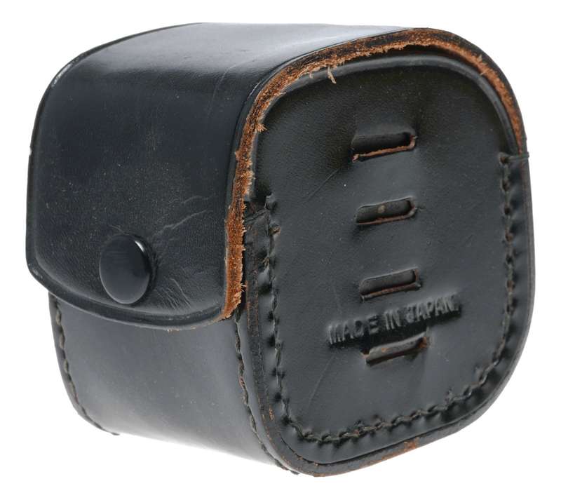 Canon little vintage film camera antique leather case in used condition