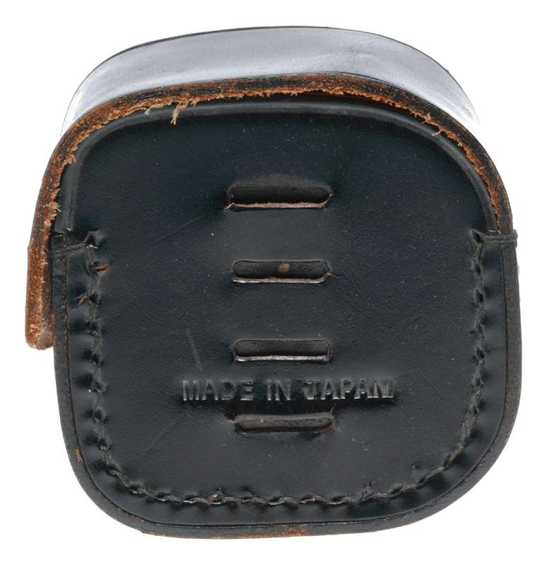 Canon little vintage film camera antique leather case in used condition
