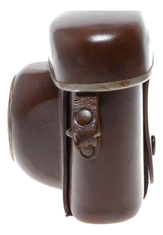 Zeiss Ikon vintage film camera antique Patent leather case with starp