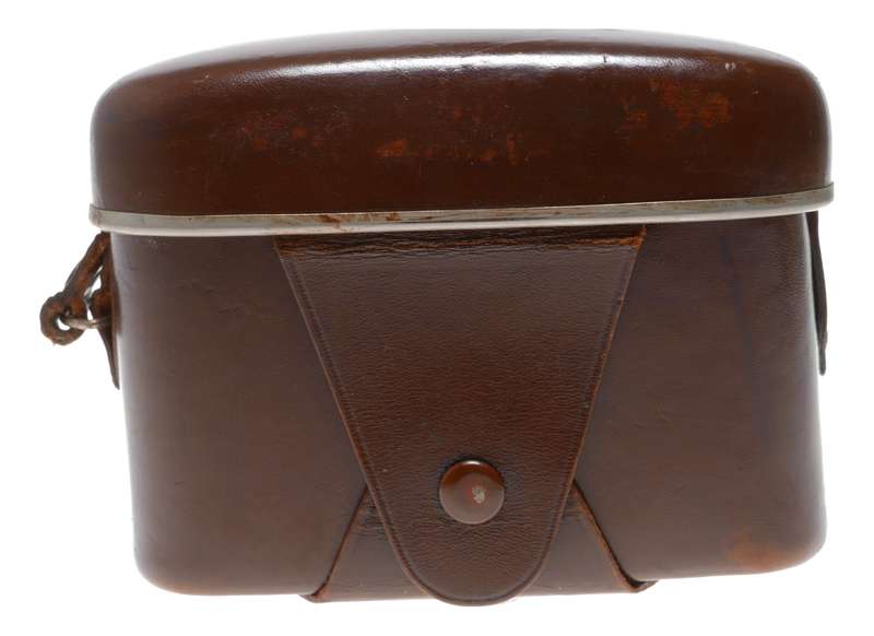 Zeiss Ikon vintage film camera antique Patent leather case with starp