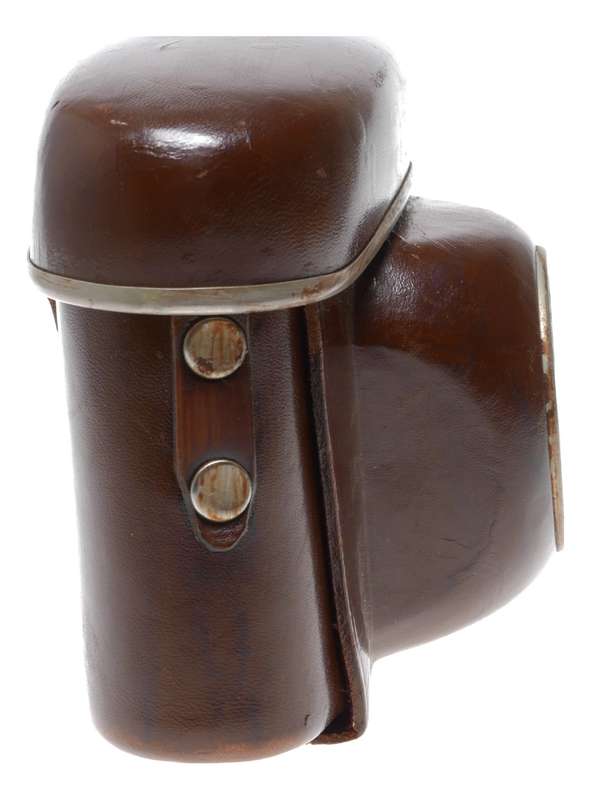 Zeiss Ikon vintage film camera antique Patent leather case with starp