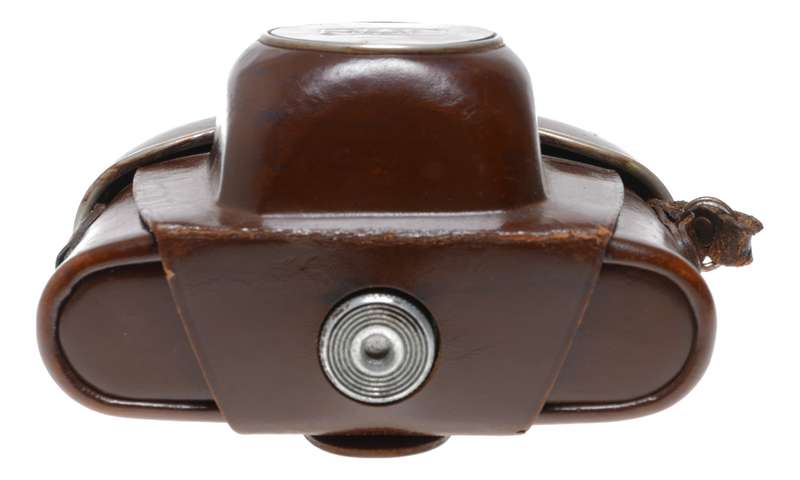 Zeiss Ikon vintage film camera antique Patent leather case with starp
