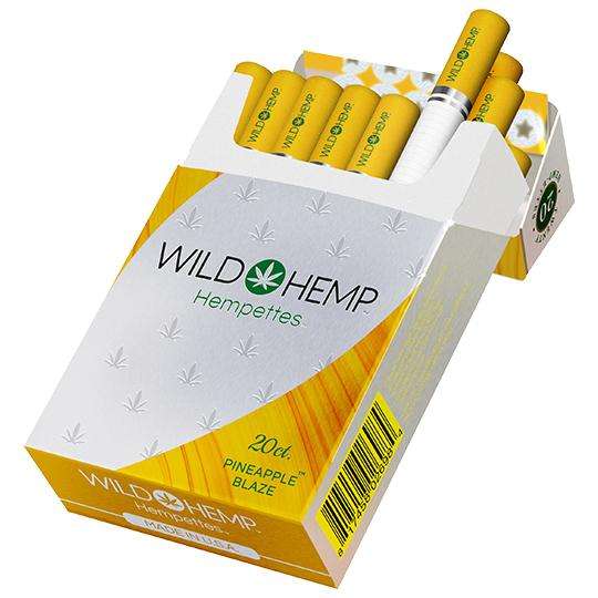 Wild Hemp Pineapple Blaze Hempettes - Wild Hemp Minimum 50mg per Hempette